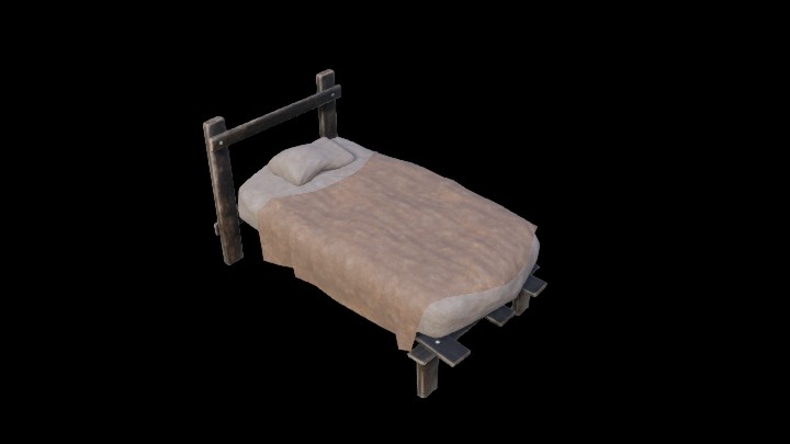 UE项目资源_模型资源_床203