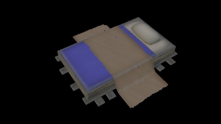 UE项目资源_模型资源_床206