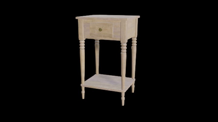 UE项目资源_模型资源_床头柜017