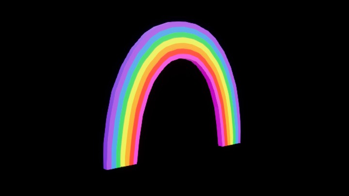 UE项目资源_模型资源_彩虹拱门001