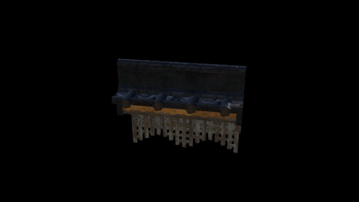 UE项目资源_模型资源_房檐036