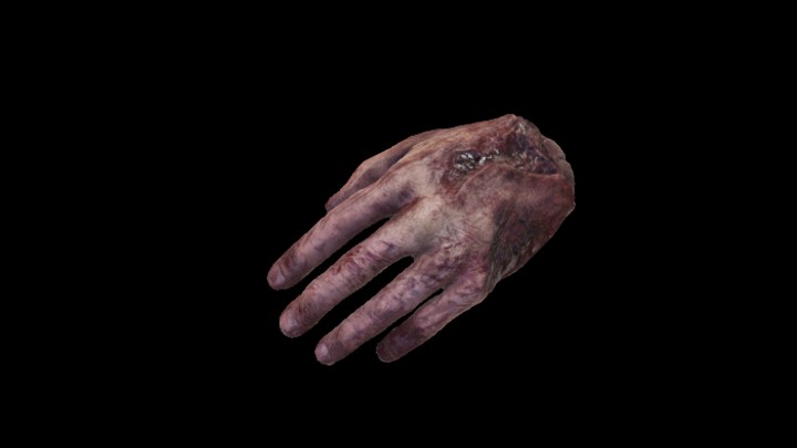 UE项目资源_模型资源_手掌残肢001