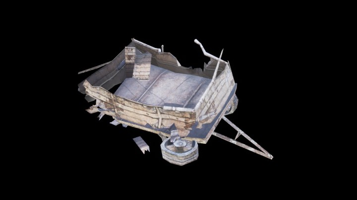 UE项目资源_模型资源_手推车045