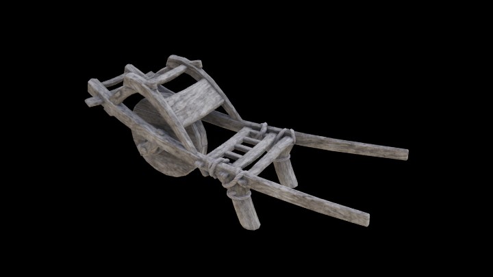 UE项目资源_模型资源_手推车049