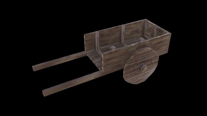 UE项目资源_模型资源_手推车050