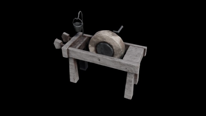 UE项目资源_模型资源_打磨机002