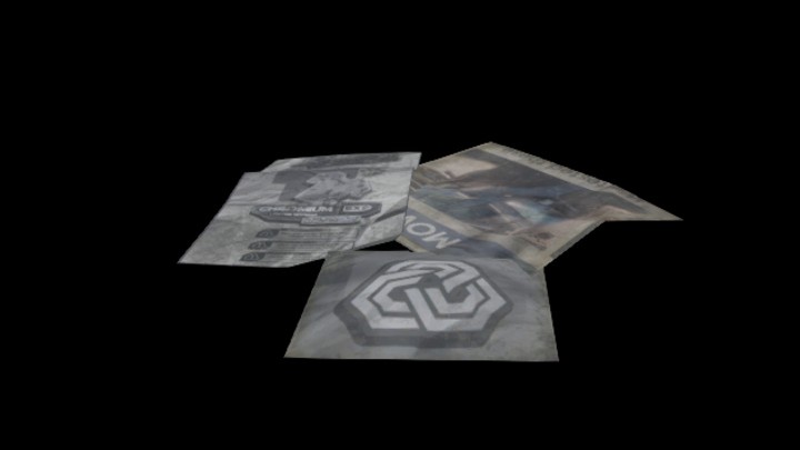 UE项目资源_模型资源_报纸076