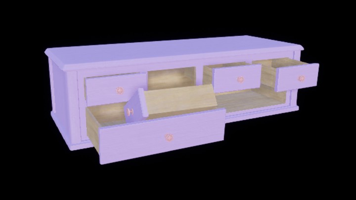 UE项目资源_模型资源_抽屉柜002