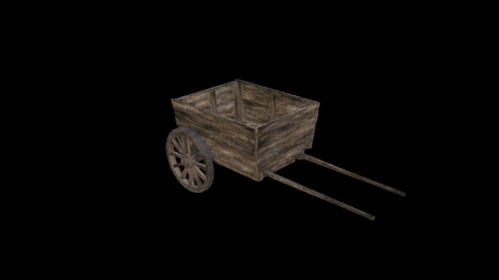 UE项目资源_模型资源_拉车007