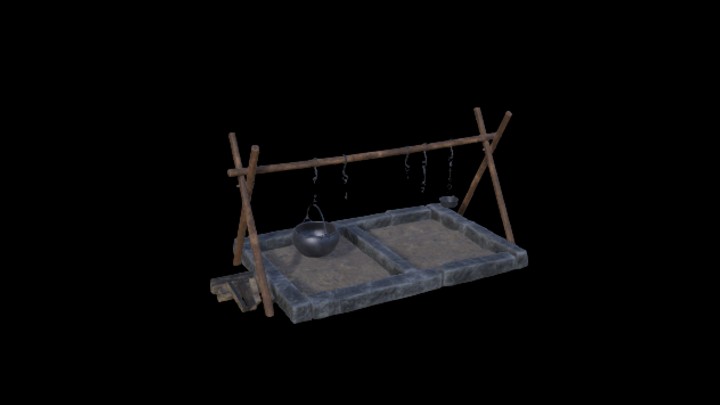 UE项目资源_模型资源_挂栏001