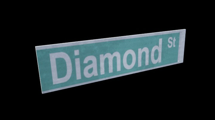 UE项目资源_模型资源_指示牌253