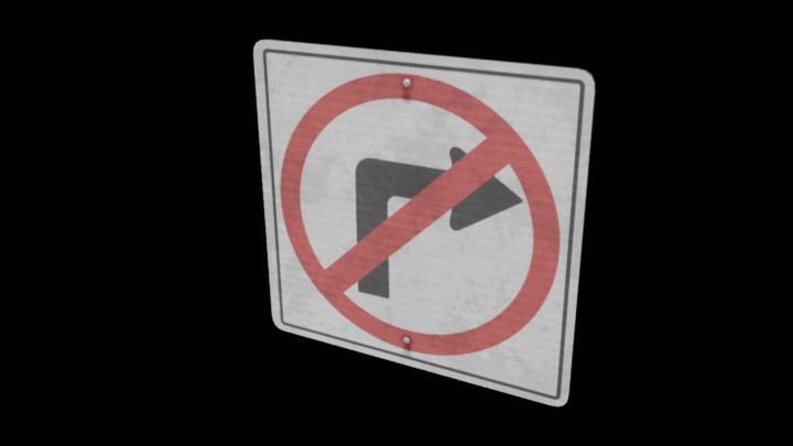 UE项目资源_模型资源_指示牌264