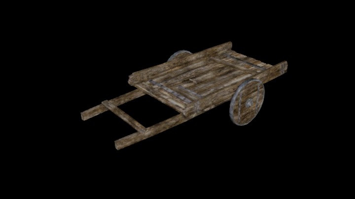 UE项目资源_模型资源_推车088