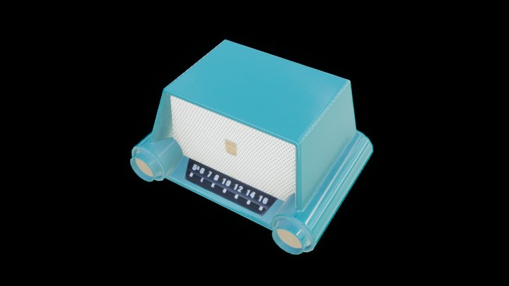 UE项目资源_模型资源_收音机046