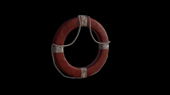 UE项目资源_模型资源_救生圈001