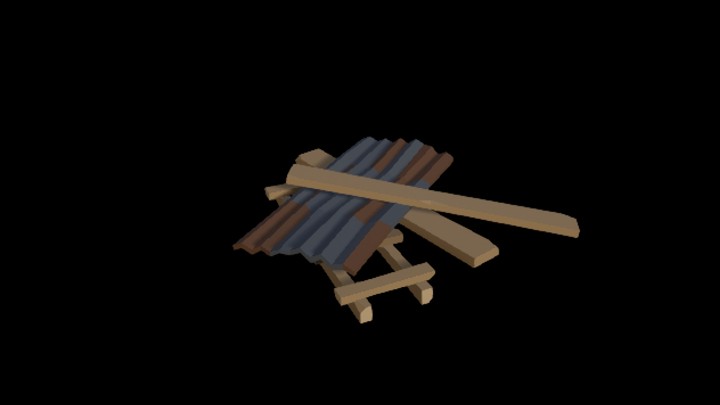 UE项目资源_模型资源_木堆015