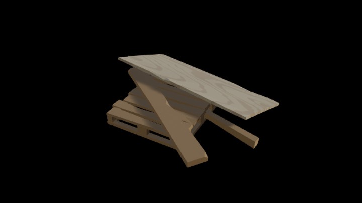 UE项目资源_模型资源_木堆016