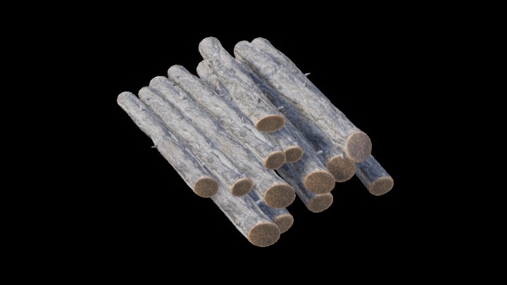 UE项目资源_模型资源_木堆020