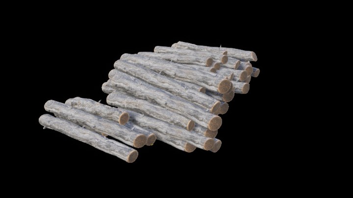 UE项目资源_模型资源_木堆021