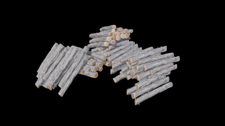 UE项目资源_模型资源_木堆026