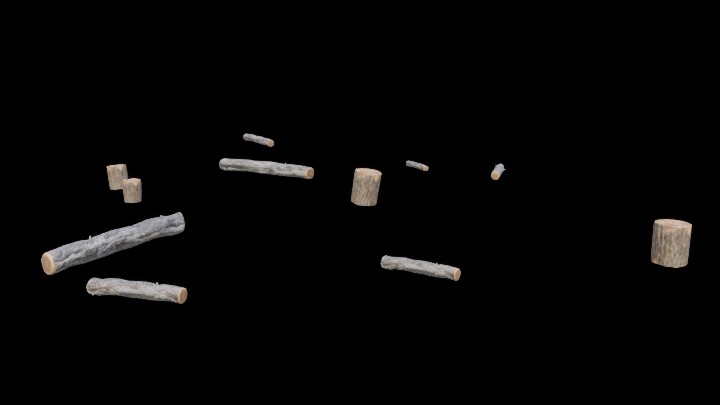 UE项目资源_模型资源_木堆033