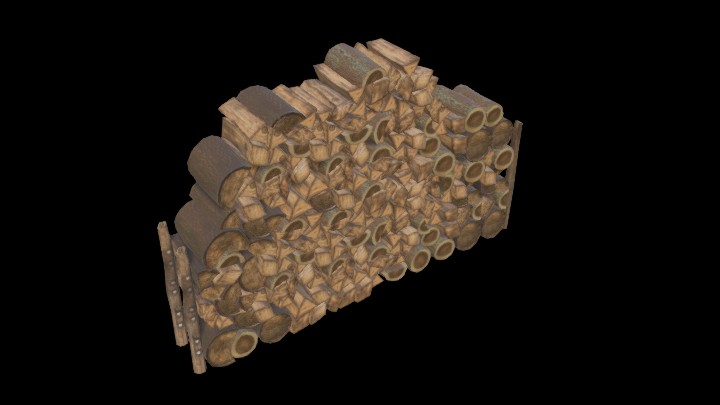 UE项目资源_模型资源_木堆037