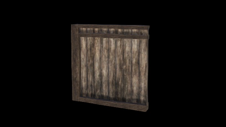 UE项目资源_模型资源_木墙面004