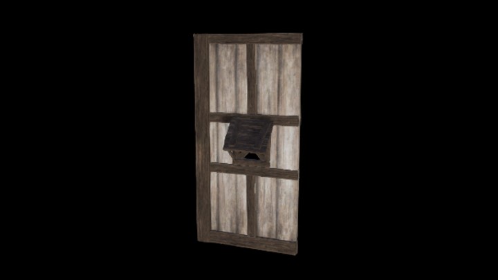 UE项目资源_模型资源_木墙面033