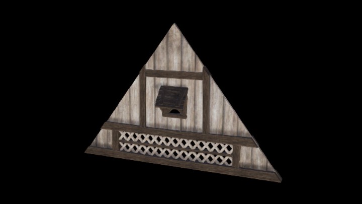 UE项目资源_模型资源_木墙面041