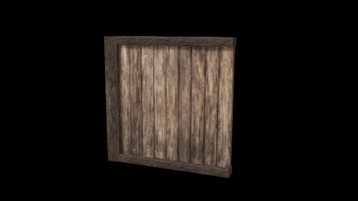 UE项目资源_模型资源_木墙面046