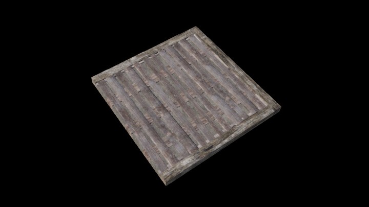 UE项目资源_模型资源_木板605