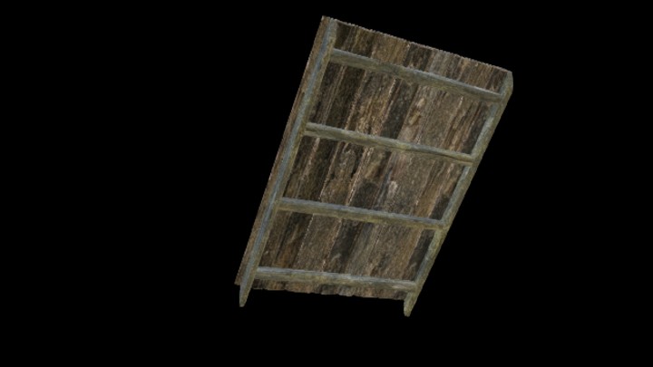 UE项目资源_模型资源_木板房顶001