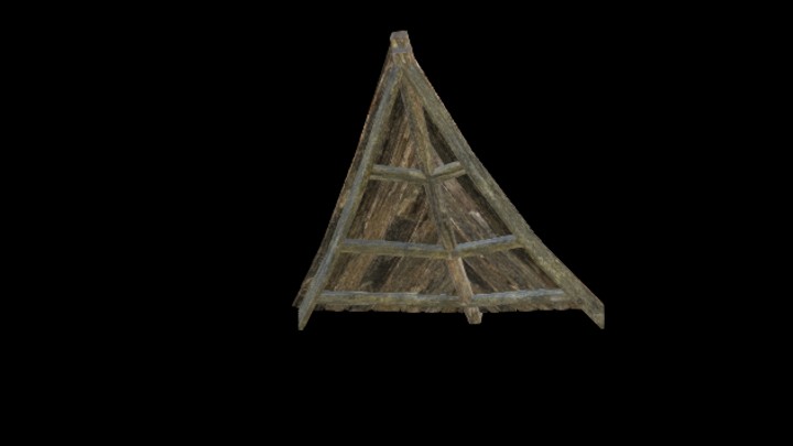 UE项目资源_模型资源_木板房顶004