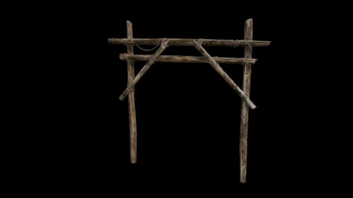 UE项目资源_模型资源_木架112