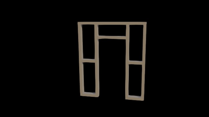 UE项目资源_模型资源_木框082