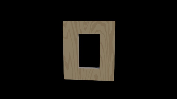 UE项目资源_模型资源_木框085