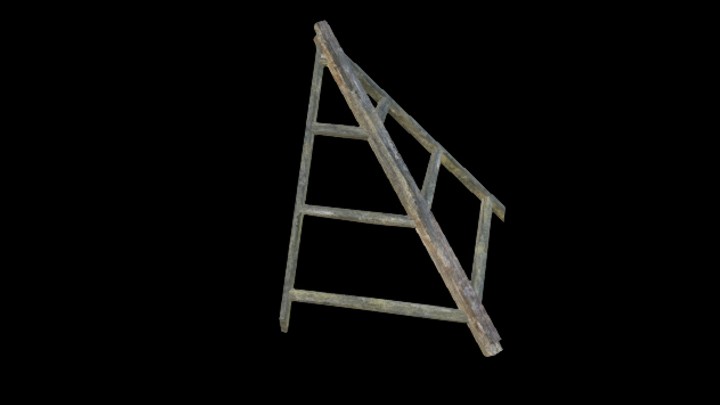 UE项目资源_模型资源_木框架002