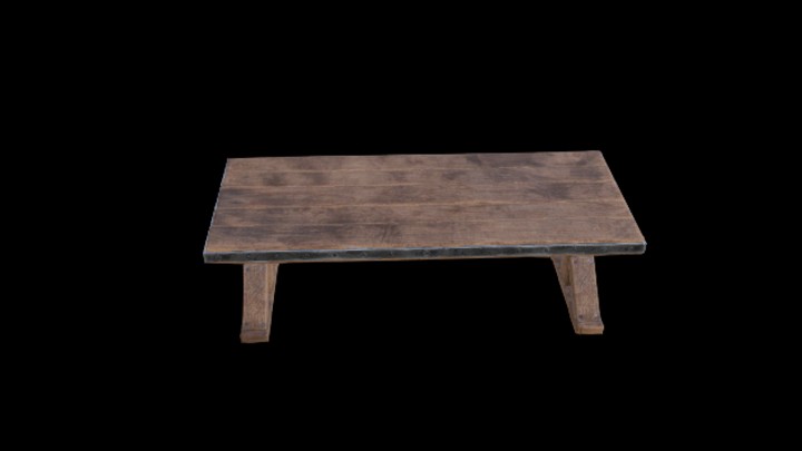 UE项目资源_模型资源_木桌013