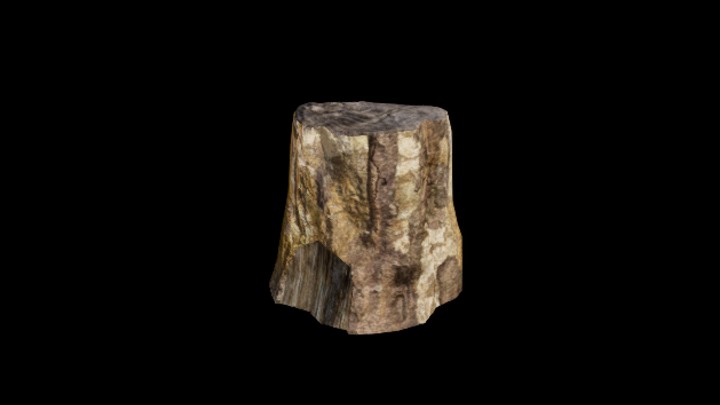 UE项目资源_模型资源_木桩035