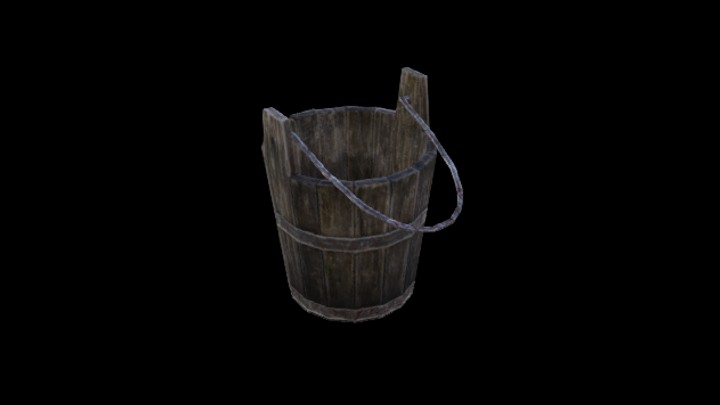 UE项目资源_模型资源_木桶284