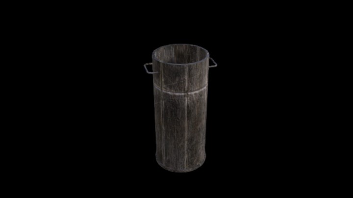 UE项目资源_模型资源_木桶289