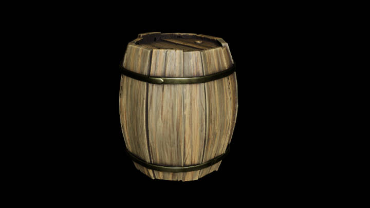 UE项目资源_模型资源_木桶325