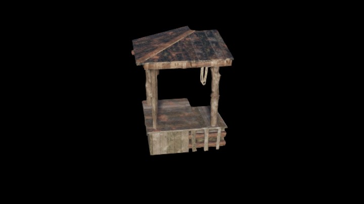 UE项目资源_模型资源_木棚015