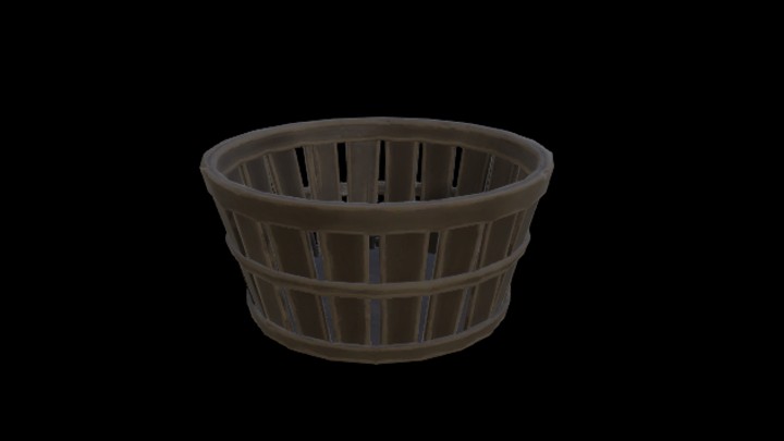 UE项目资源_模型资源_木盆036