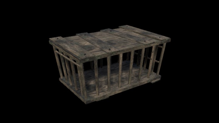 UE项目资源_模型资源_木笼004