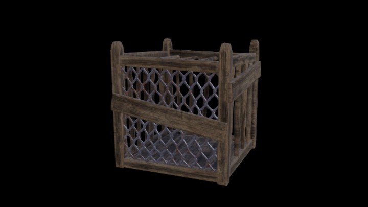 UE项目资源_模型资源_木笼008