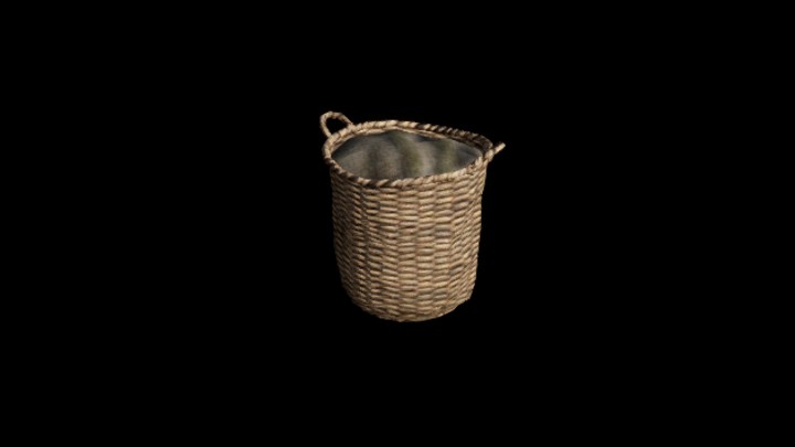 UE项目资源_模型资源_木篮002