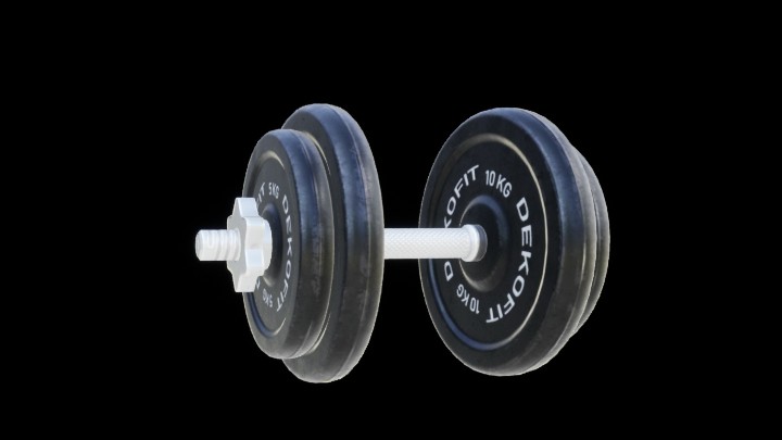 UE项目资源_模型资源_杠铃008