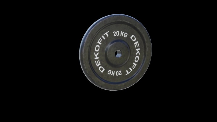 UE项目资源_模型资源_杠铃片005