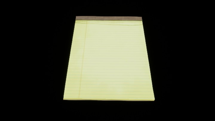 UE项目资源_模型资源_标准拍纸簿001